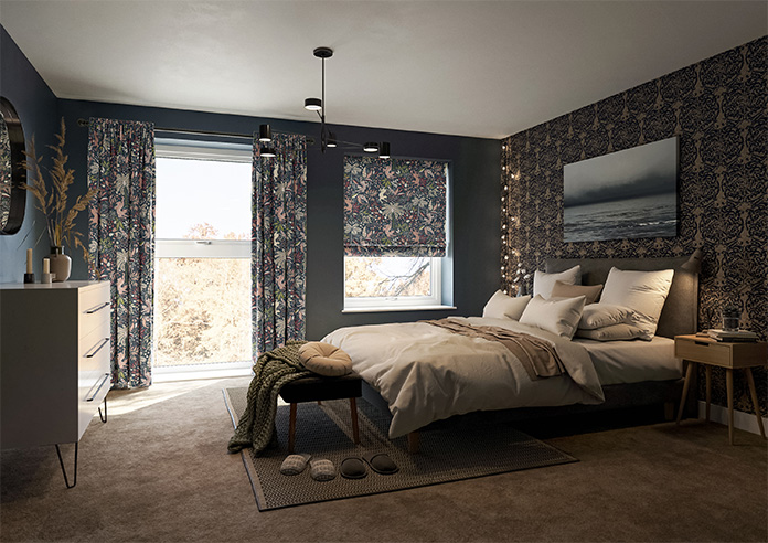 Pierre, Midnight - Made to Measure Curtains - Image 8